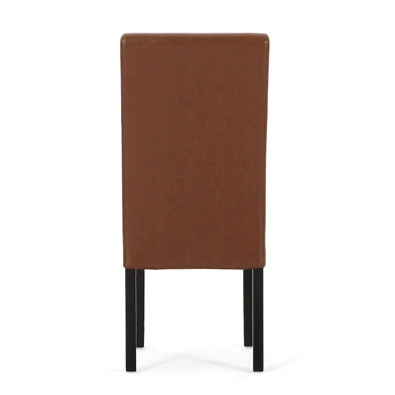 Pertica Upholstered T-Stitch Dining Chairs (Set of 6) by Christopher Knight Home
