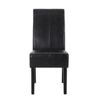 Pertica Upholstered T-Stitch Dining Chairs (Set of 6) by Christopher Knight Home