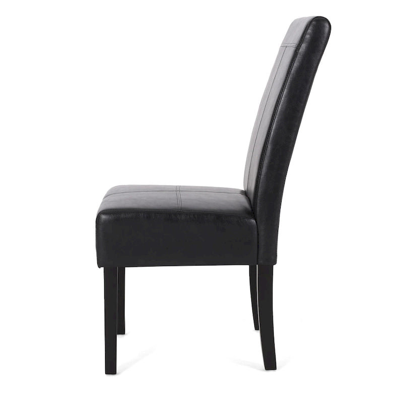 Pertica Upholstered T-Stitch Dining Chairs (Set of 6) by Christopher Knight Home
