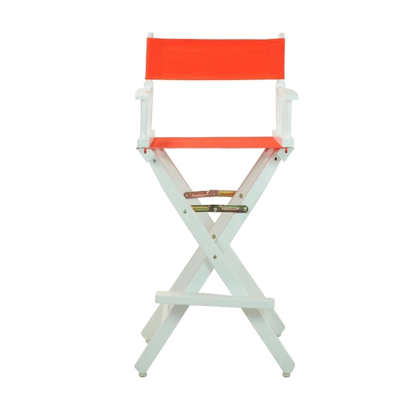 White Frame 30-inch Director's Chair