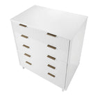 Manhattan Comfort Granville 45.27 Modern Tall 5 Drawer Dresser