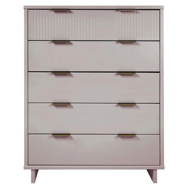 Manhattan Comfort Granville 45.27 Modern Tall 5 Drawer Dresser