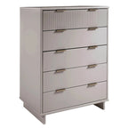 Manhattan Comfort Granville 45.27 Modern Tall 5 Drawer Dresser