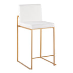 Silver Orchid Forrest High Back Counter Stool - Set of 2