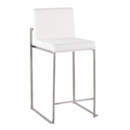 Silver Orchid Forrest High Back Counter Stool - Set of 2