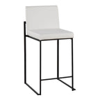 Silver Orchid Forrest High Back Counter Stool - Set of 2