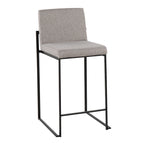 Silver Orchid Forrest High Back Counter Stool - Set of 2