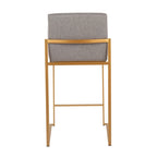 Silver Orchid Forrest High Back Counter Stool - Set of 2
