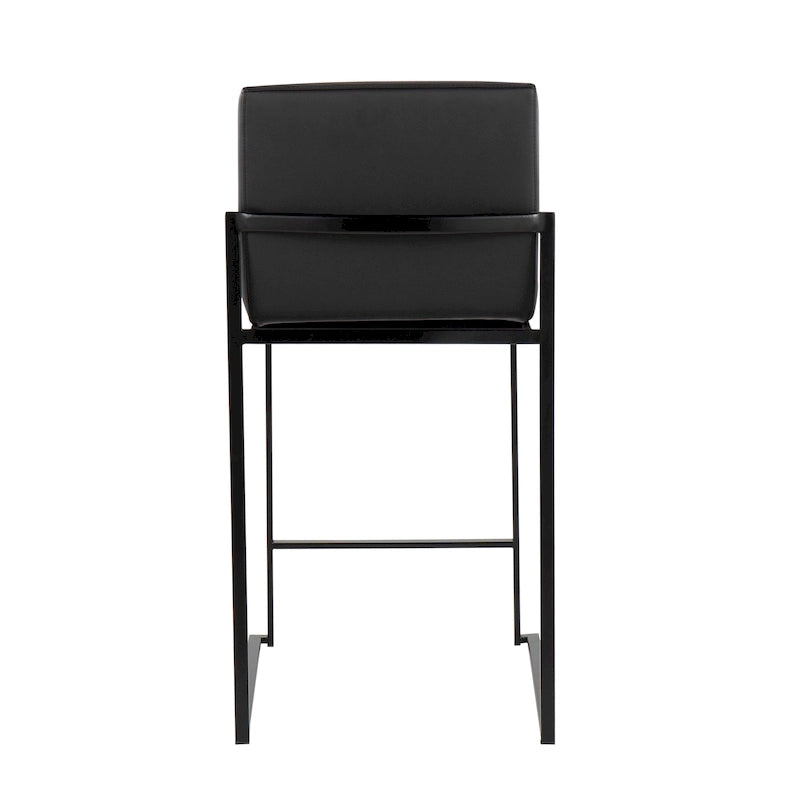 Silver Orchid Forrest High Back Counter Stool - Set of 2