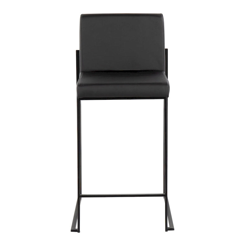 Silver Orchid Forrest High Back Counter Stool - Set of 2