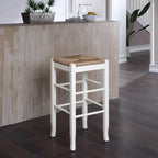 Slaot Woven 29-inch Square Bar Stool