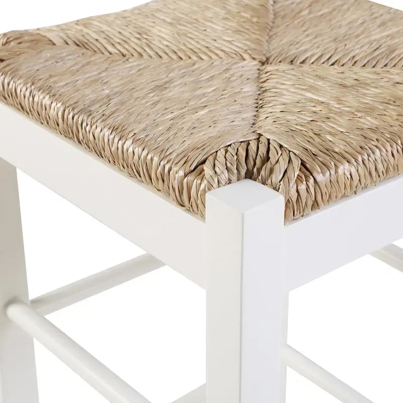 Slaot Woven 29-inch Square Bar Stool