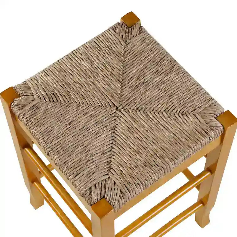 Slaot Woven 29-inch Square Bar Stool