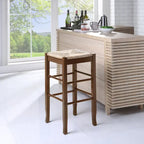 Slaot Woven 29-inch Square Bar Stool