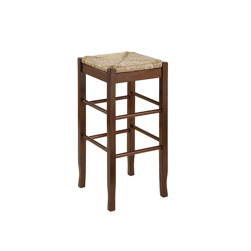 Slaot Woven 29-inch Square Bar Stool