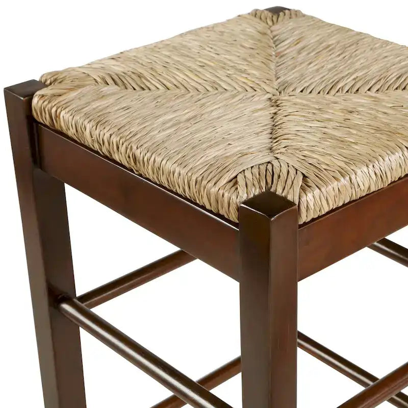 Slaot Woven 29-inch Square Bar Stool