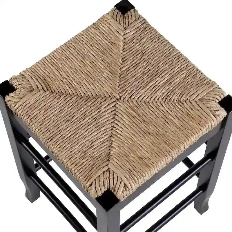 Slaot Woven 29-inch Square Bar Stool