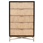 Origins by Alpine 5 Drawer Larsen Chest