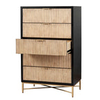 Origins by Alpine 5 Drawer Larsen Chest