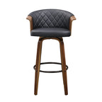 Art Leon Mid-century Modern Swivel Counter Stools (Set of 2)