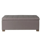 Porch & Den Tufted Storage Bench