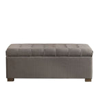 Porch & Den Tufted Storage Bench