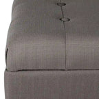 Porch & Den Tufted Storage Bench