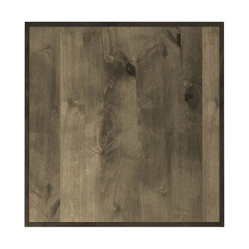 Bridgevine Home Joshua Creek 84 inch TV Stand Console for TVs up to 95 inches, No Assembly Required, Barnwood Finish