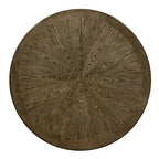 Furniture of America Dice Rustic Oak 54-inch Round Wood Dining Table
