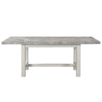 Steve Silver Cardella Marble Top 7-Piece Dining Set