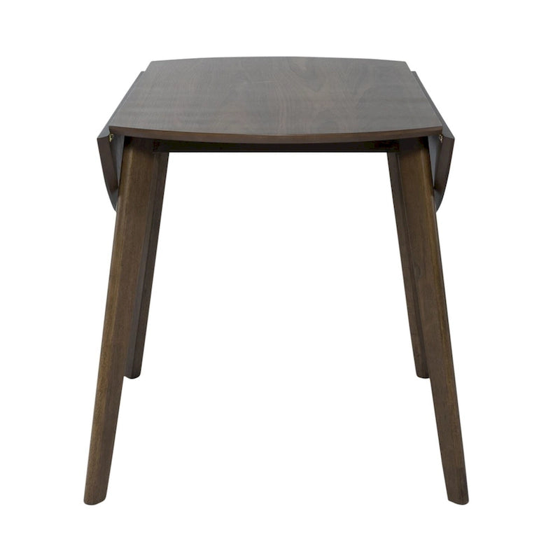 Space Savers Satin Walnut 3 Piece Drop Leaf Set