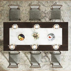 Modern 79-Inch Dining Table for 8-10 People