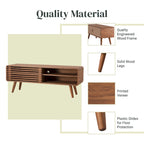 Wilson 46 KD Slat Low TV Stand