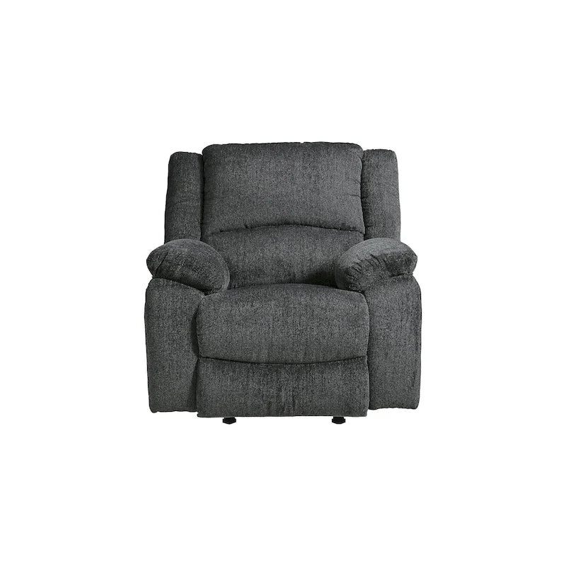 Draycoll Contemporary Rocker Recliner, Slate