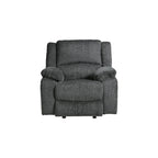 Draycoll Contemporary Rocker Recliner, Slate