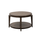 Penton Espresso Stone Oval Cocktail Table