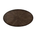 Penton Espresso Stone Oval Cocktail Table