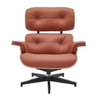 Mid Century Modern Leather Lounge Chair Armchair Recliner