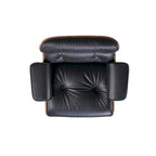Mid Century Modern Leather Lounge Chair Armchair Recliner