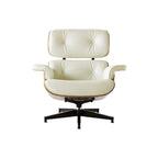Mid Century Modern Leather Lounge Chair Armchair Recliner