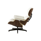 Mid Century Modern Leather Lounge Chair Armchair Recliner