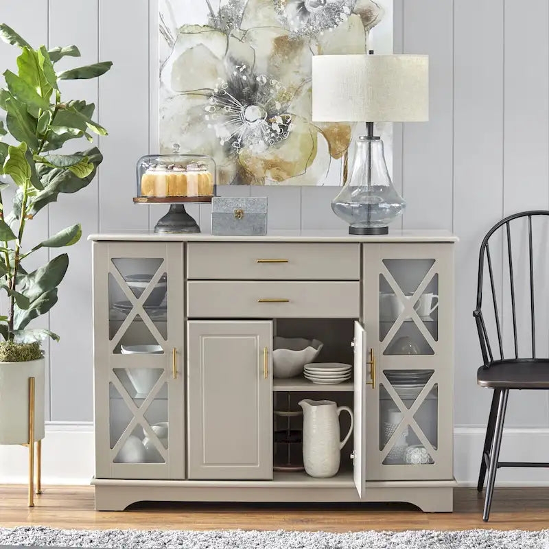 Simple Living Kendall Modern Farmhouse Buffet/Sideboard