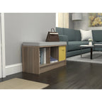Porch & Den Southbrook 3-cube Storage Bench w/ Grey Cushion