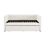 Corvus Somme Tufted Upholstered Daybed with Trundle