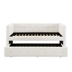 Corvus Somme Tufted Upholstered Daybed with Trundle