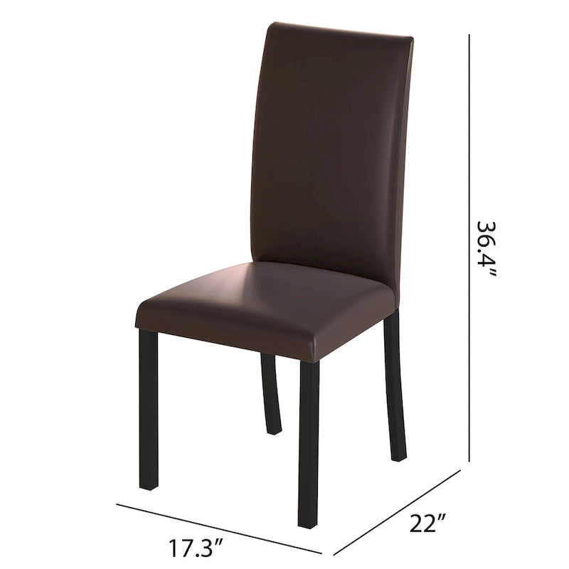 CraftPorch Classy Modern Dining Chairs (Set of 6)