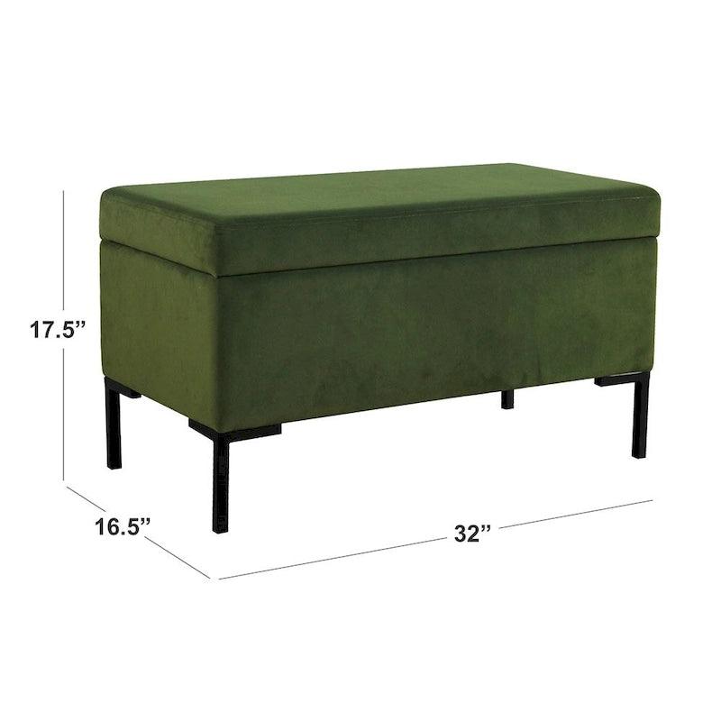 HomePop Storage Bench with Metal Leg