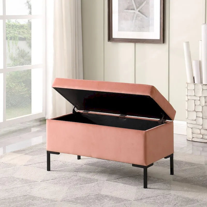 HomePop Storage Bench with Metal Leg