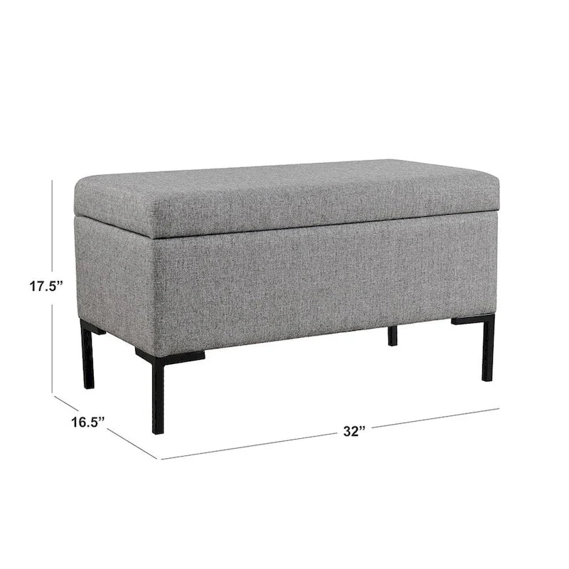 HomePop Storage Bench with Metal Leg