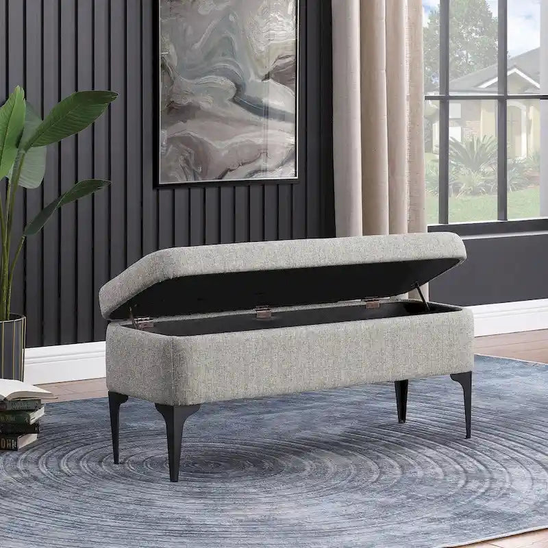 HomePop Storage Bench with Metal Leg